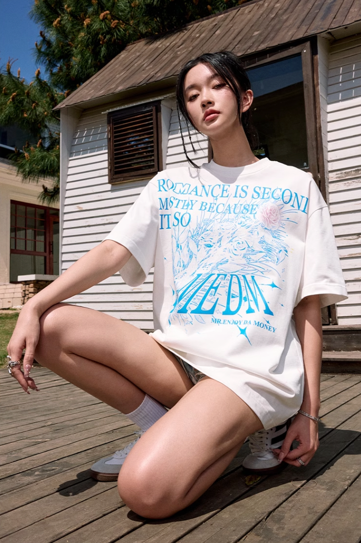 MEDM Crystal Rose Tee