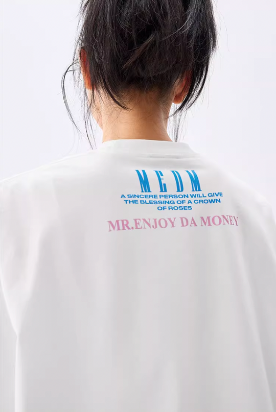 MEDM Crystal Rose Tee