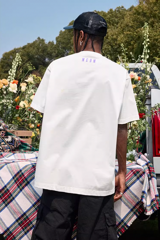 MEDM Coconut Tree Print Tee