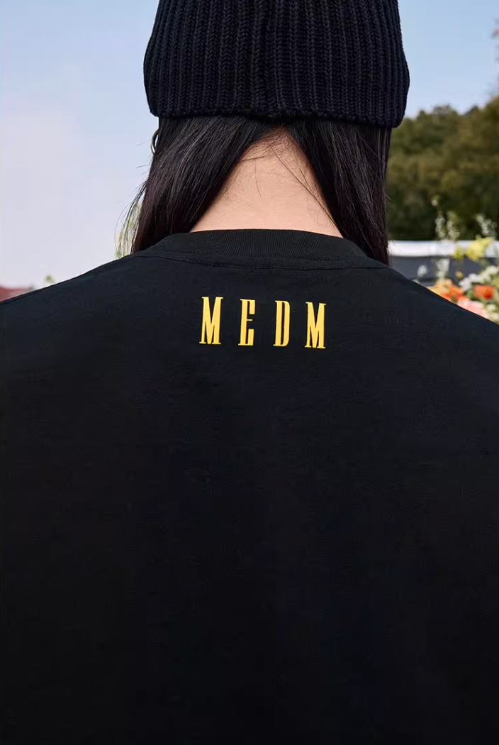 MEDM Coconut Tree Print Tee