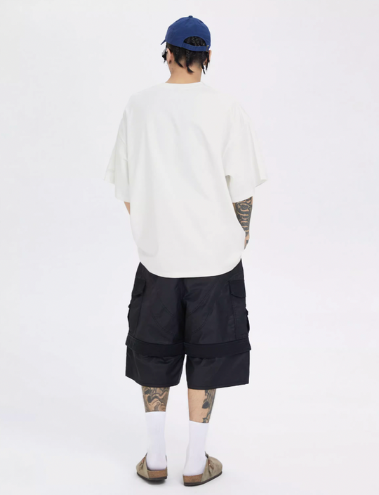 F2CE Basic Slogan Letter Printed Quick Dry Tee