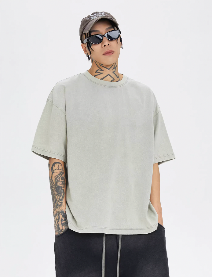 F2CE Washed Gradient Distressed Tee