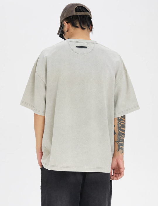 F2CE Washed Gradient Distressed Tee
