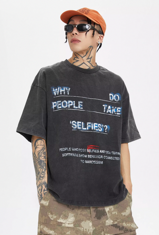 F2CE Washed Gradient Old Basic Tee