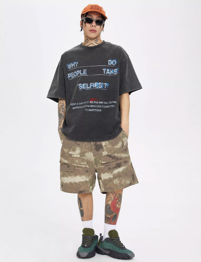 F2CE Washed Gradient Old Basic Tee