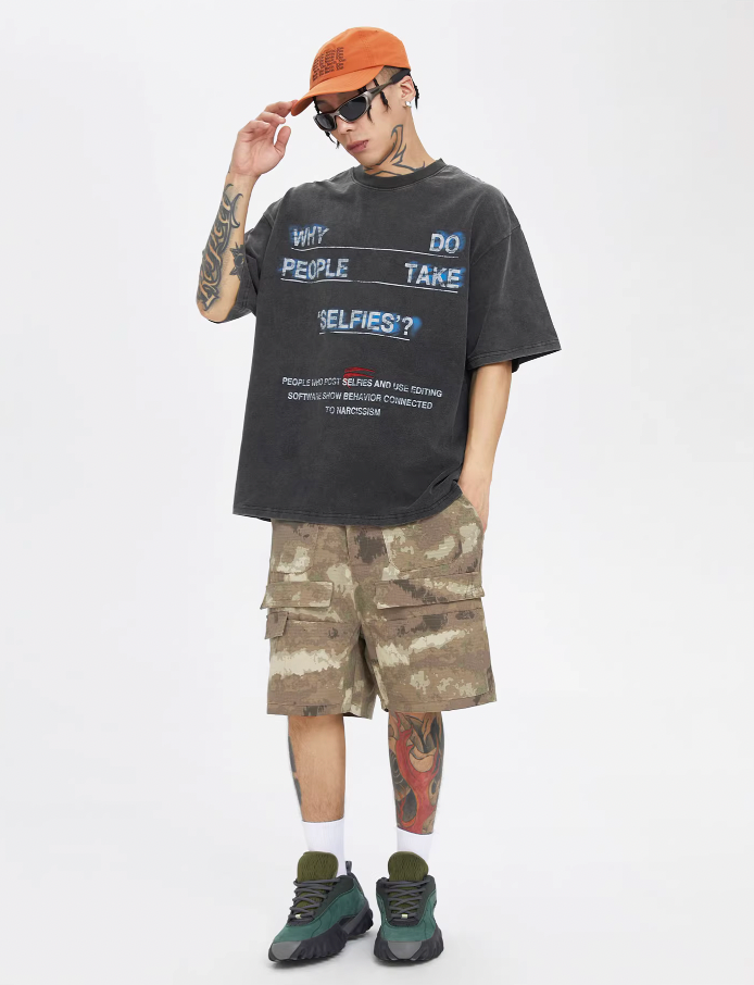 F2CE Washed Gradient Old Basic Tee