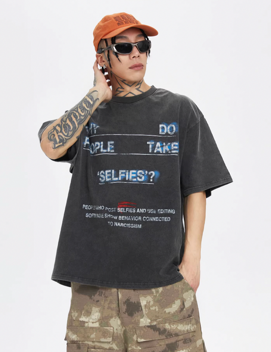 F2CE Washed Gradient Old Basic Tee