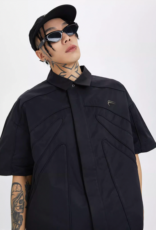 F2CE Dark Bone 3D Metal Logo Shirt