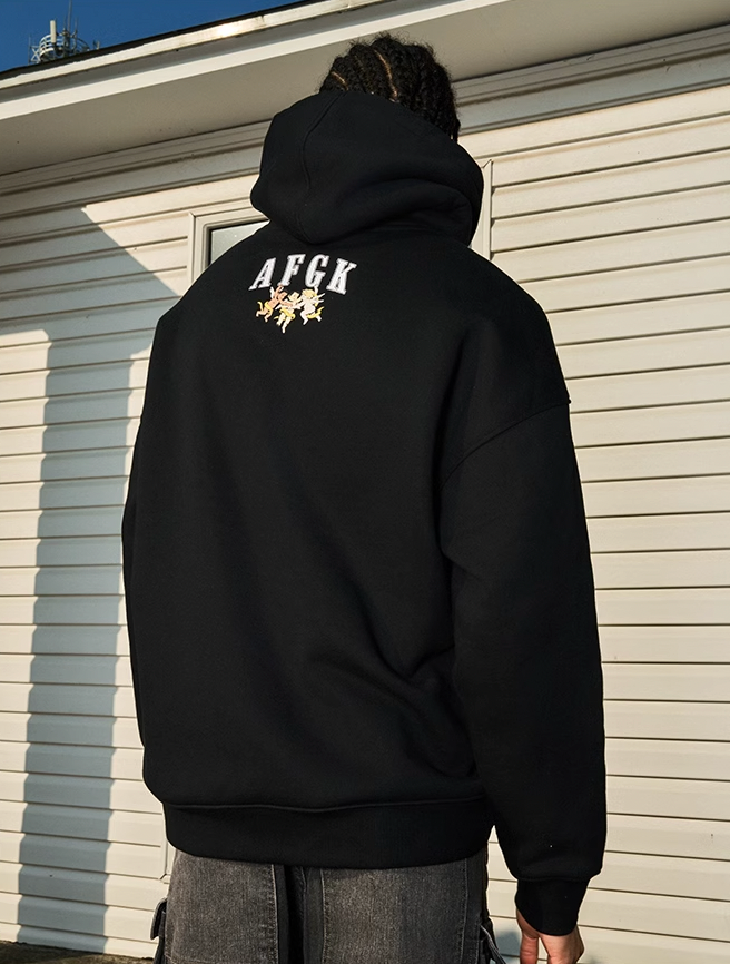 AFGK Dark Horse Printed Hoodie