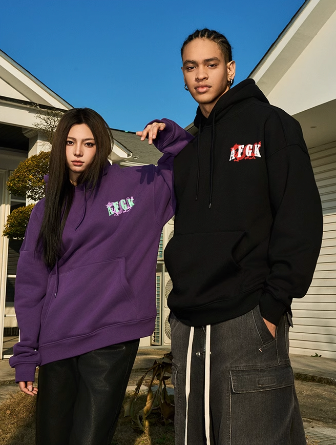 AFGK Dragon Ring Logo Hoodie