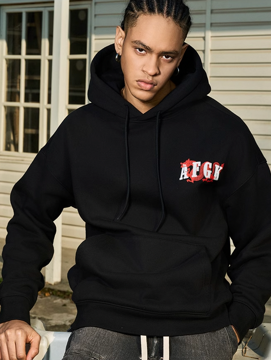 AFGK Dragon Ring Logo Hoodie