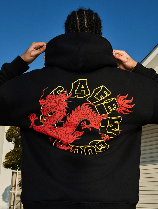AFGK Dragon Ring Logo Hoodie