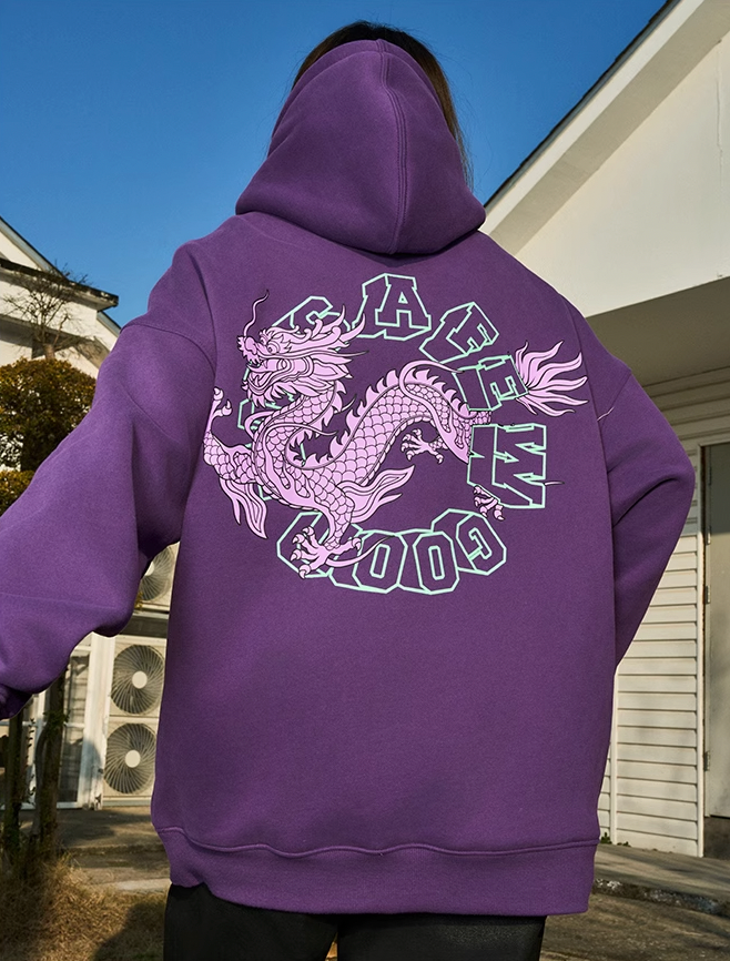 AFGK Dragon Ring Logo Hoodie