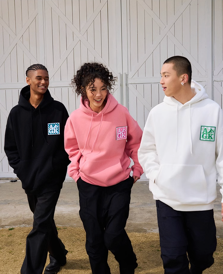 AFGK Velcro Logo Hoodie