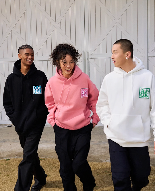 AFGK Velcro Logo Hoodie