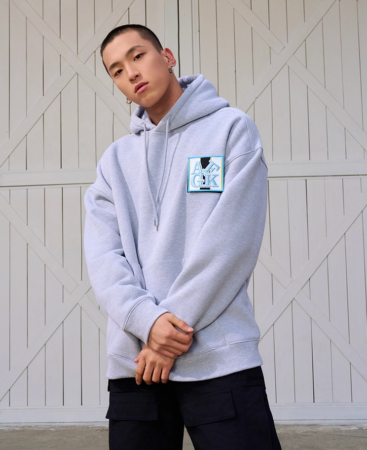 AFGK Velcro Logo Hoodie