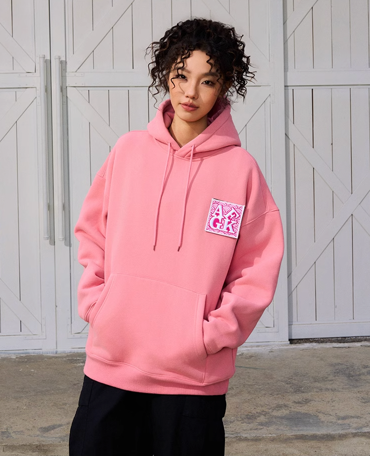 AFGK Velcro Logo Hoodie