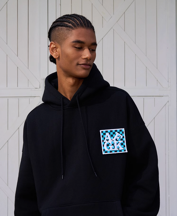 AFGK Velcro Logo Hoodie
