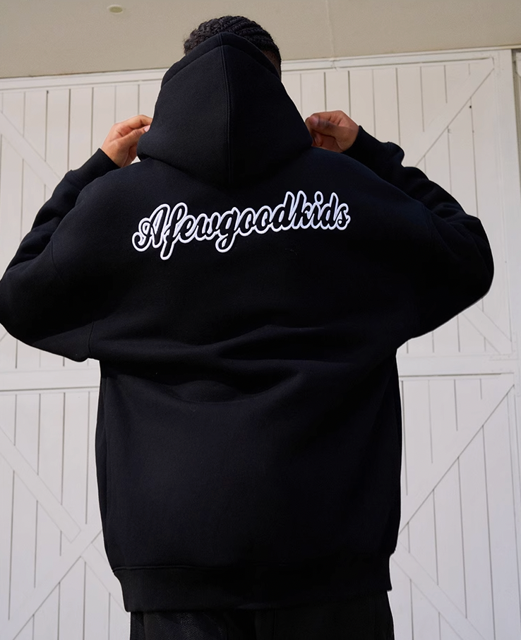 AFGK Velcro Logo Hoodie