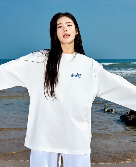 AFGK Mindset Slogan Printed Long Sleeved Tee