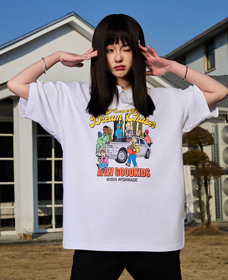 AFGK Night Scene Urban Print Tee