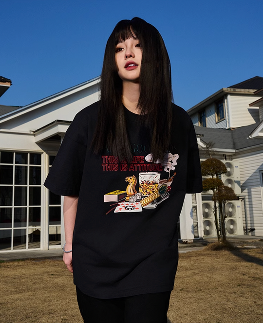 AFGK Cigarette Vintage Party Graphic Tee