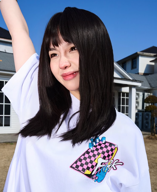 AFGK Spoof Embroidery Logo Print Tee