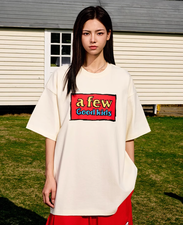 AFGK Graffiti Printing Logo Tee