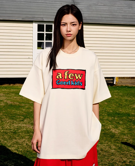 AFGK Graffiti Printing Logo Tee