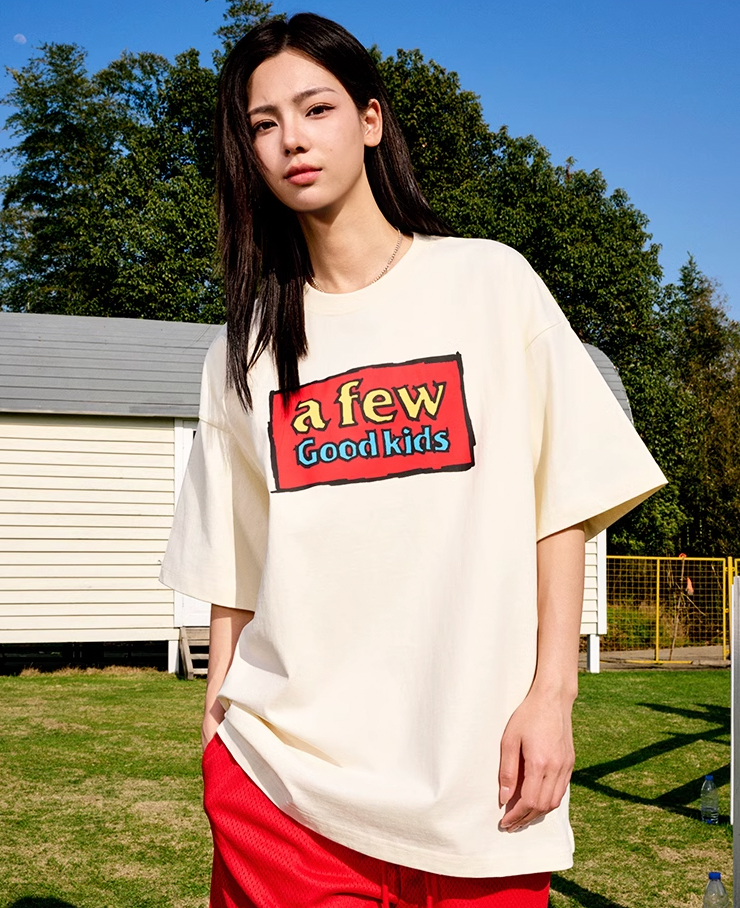 AFGK Graffiti Printing Logo Tee