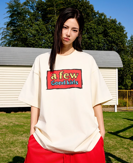 AFGK Graffiti Printing Logo Tee