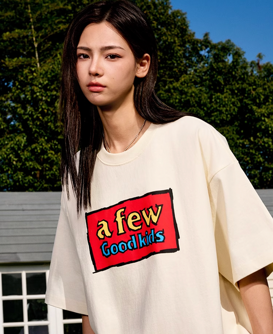 AFGK Graffiti Printing Logo Tee