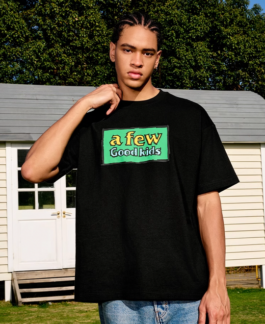 AFGK Graffiti Printing Logo Tee