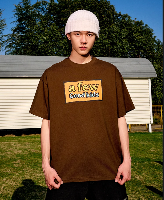 AFGK Graffiti Printing Logo Tee