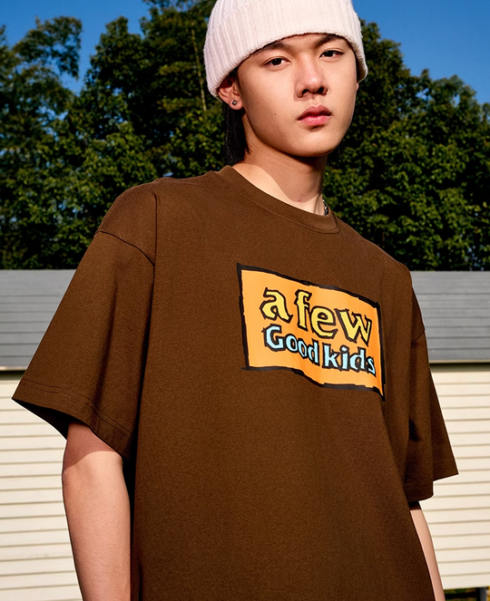 AFGK Graffiti Printing Logo Tee