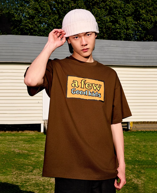 AFGK Graffiti Printing Logo Tee