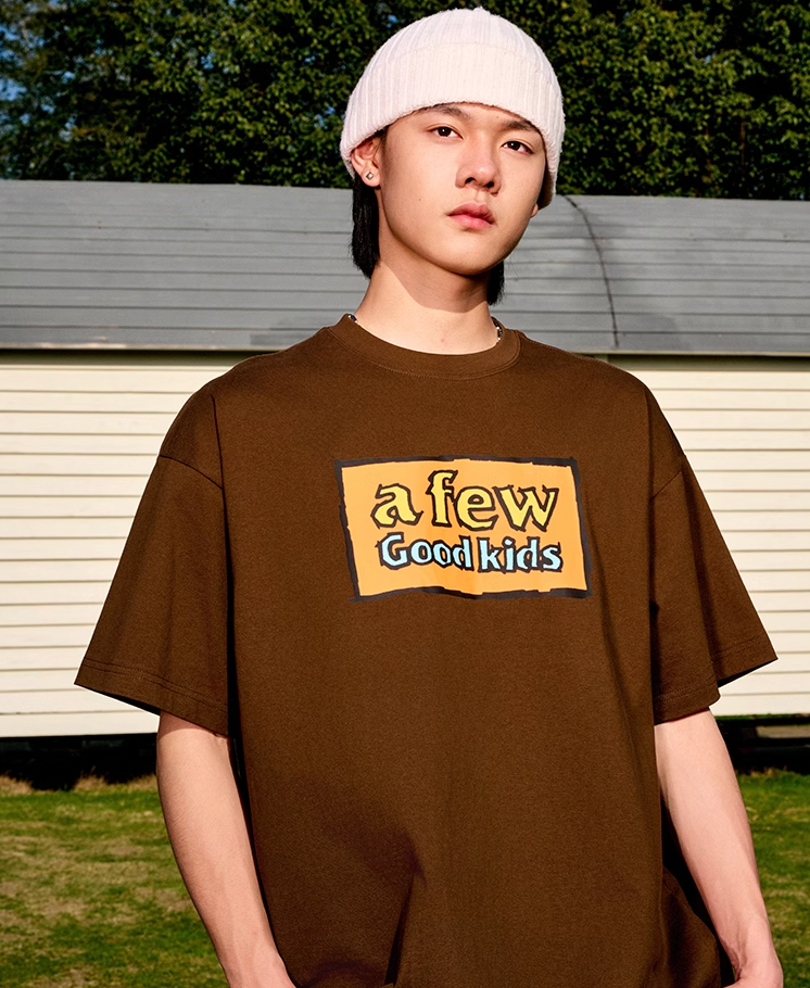 AFGK Graffiti Printing Logo Tee