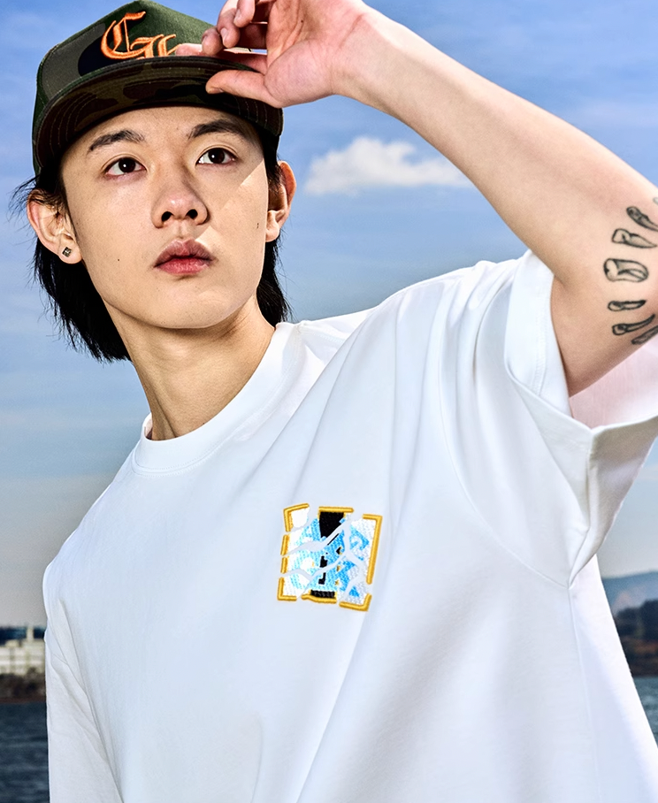 AFGK Destruction Shattered Embroidery Tee