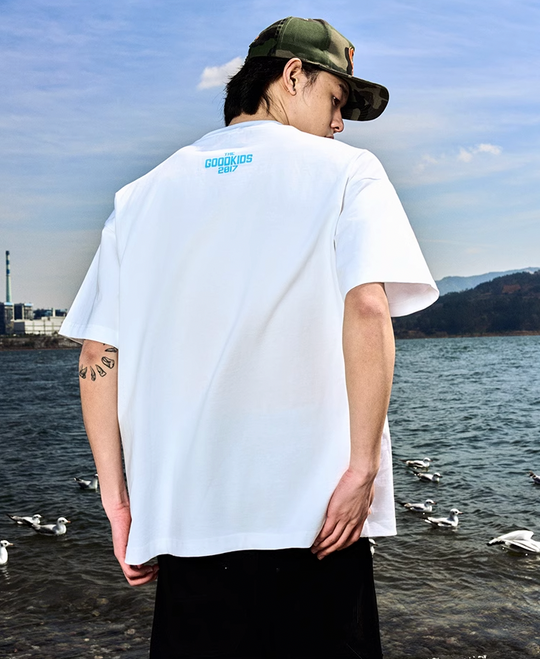 AFGK Destruction Shattered Embroidery Tee