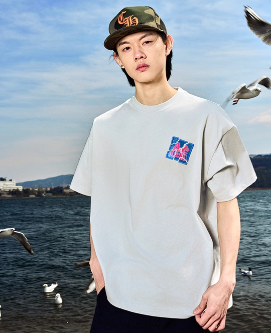 AFGK Destruction Shattered Embroidery Tee