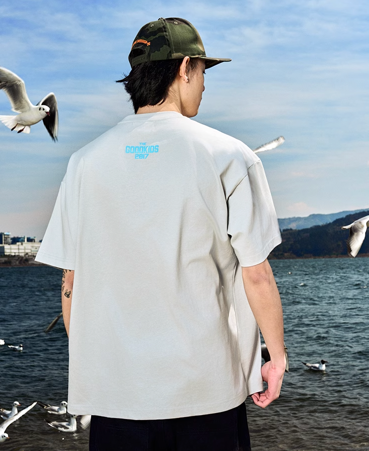 AFGK Destruction Shattered Embroidery Tee