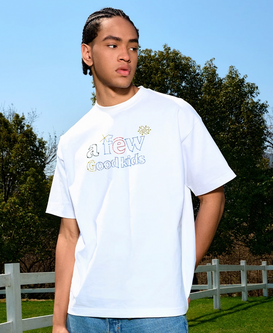 AFGK Neon Stars Hot Diamond Ring Logo Tee