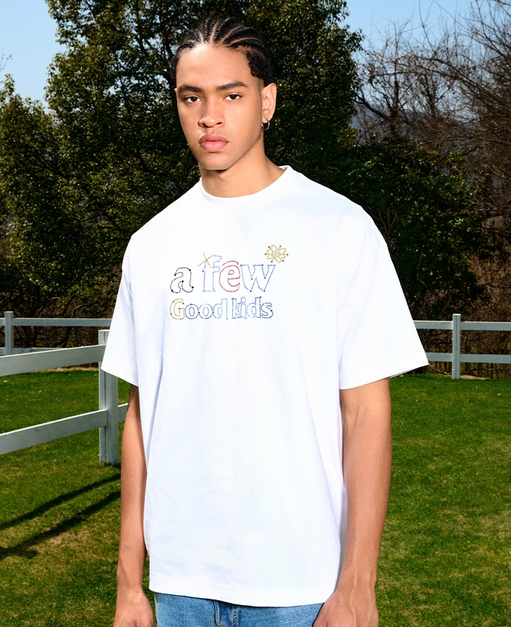 AFGK Neon Stars Hot Diamond Ring Logo Tee