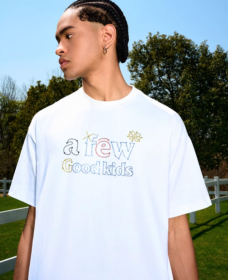 AFGK Neon Stars Hot Diamond Ring Logo Tee