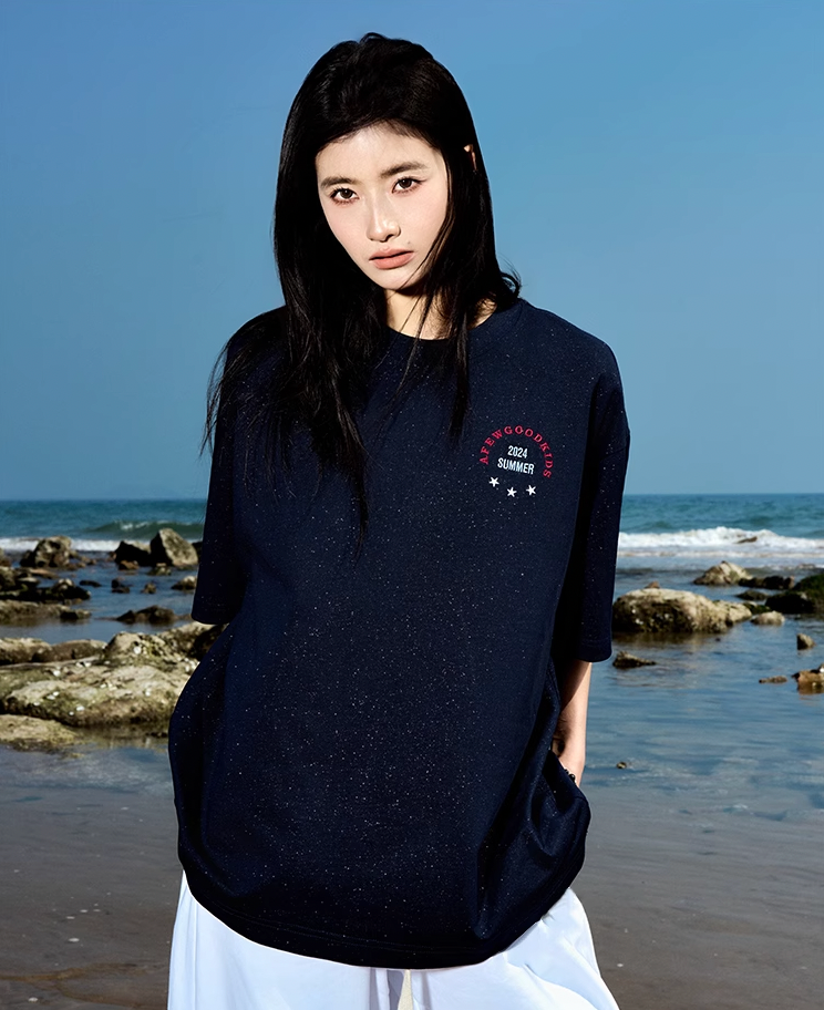 AFGK Star Embroidery Tee