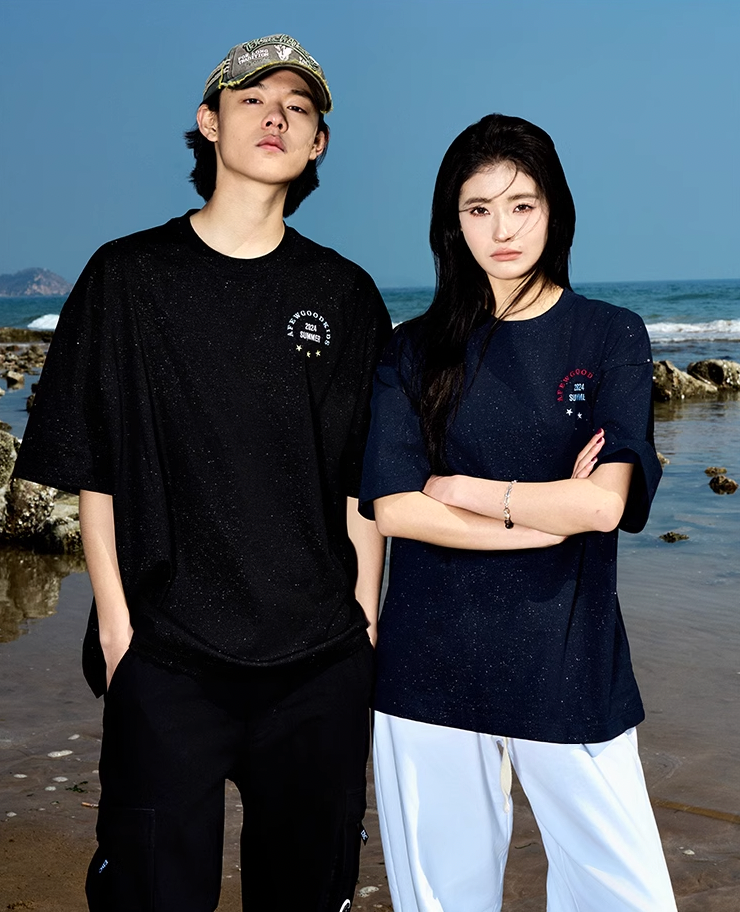 AFGK Star Embroidery Tee