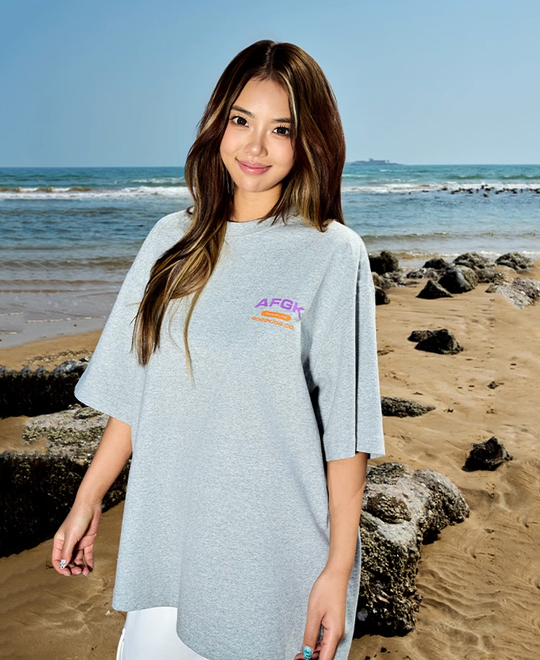 AFGK Letters Logo Printing Tee