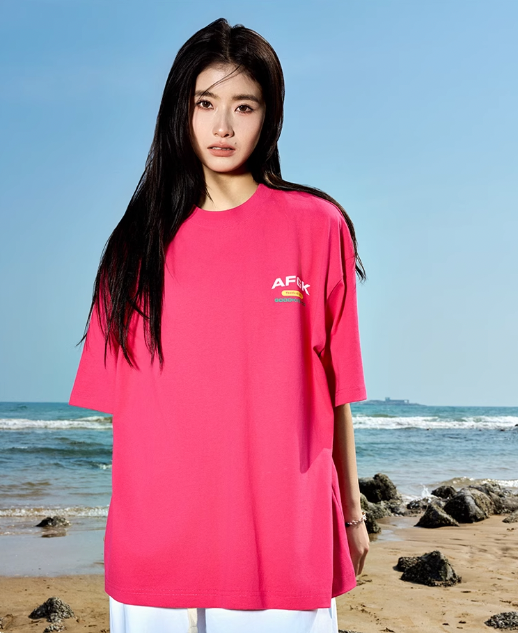 AFGK Letters Logo Printing Tee