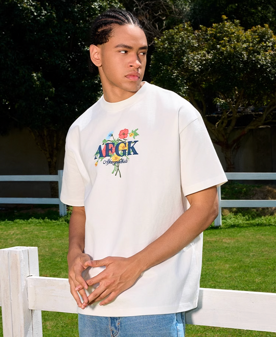 AFGK Bouquet Printed Tee