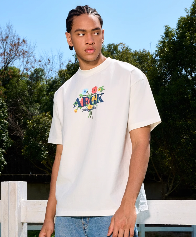 AFGK Bouquet Printed Tee